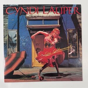 Cyndi Lauper "She's So Unusual" vinyl hit record album